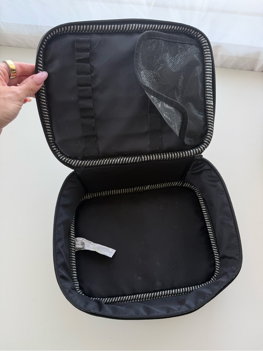 Sephora Collection Black Makeup Organizer Cosmetic Bag - Picture 3 of 11